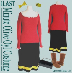 2usestuesday - olive oyl- upcycledesignlab