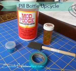 #2usestuesday Pill Bottle Upcycle