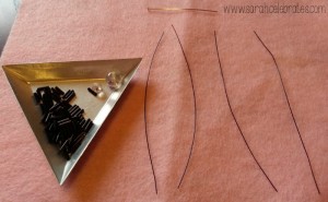 Spooky Spiders - Step 1, Cut Wire