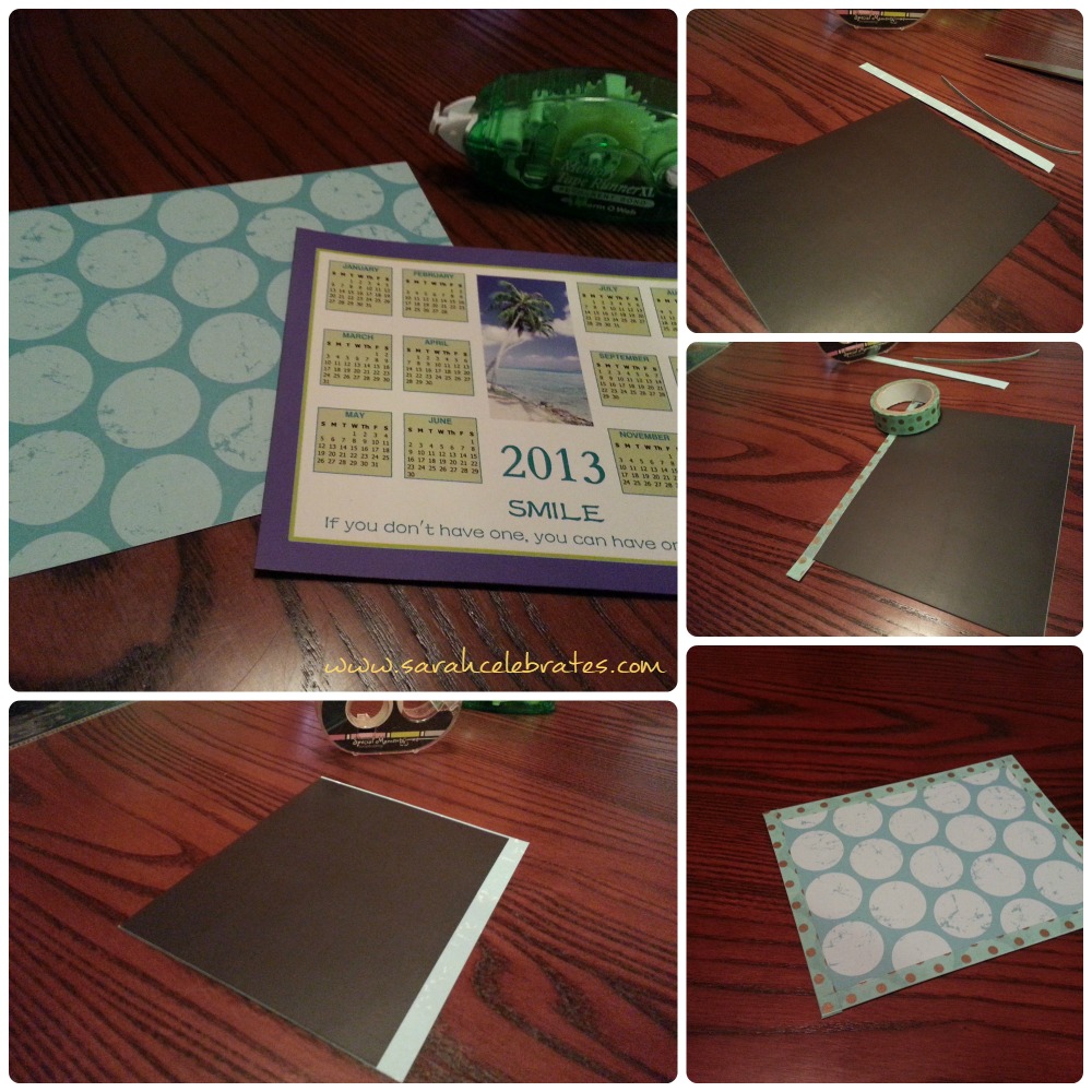 Dirty or Clean Magnet - Cut, Trim and Tape