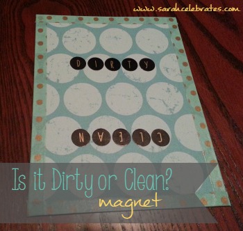 Dirty or Clean Dishwasher Magnet
