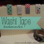Washi Tape Bookmarks