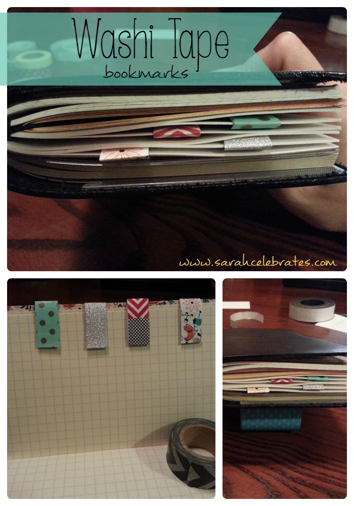 Washi Tape Bookmarks - Mark a Page and Enjoy