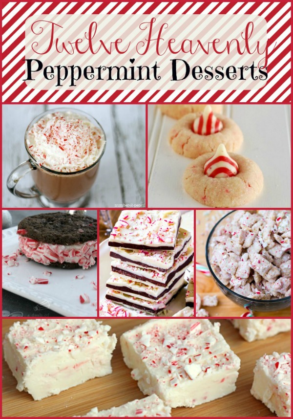 Heavenly Peppermint Desserts | Sarah Celebrates feature