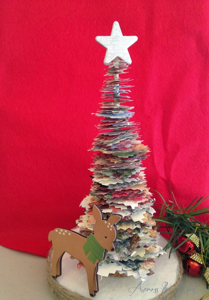 Paper Stacked Tree - Across The Blvd - Sarah Celebrates #2usestuesday FEATURE