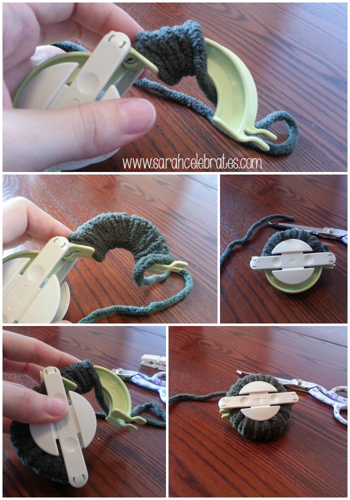 Pom Pom Tutorial - Pom Pom Maker - Wrap both sides