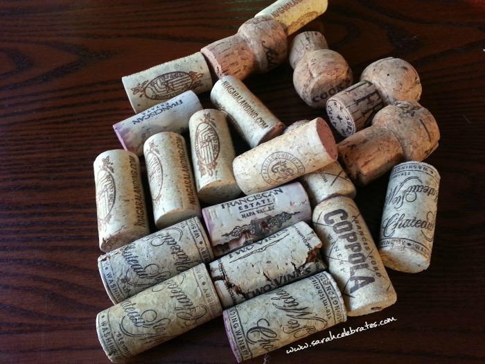 Wine Cork Tree - Lots of corks |Sarah Celebrates