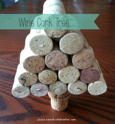 Wine Cork Tree - Pretty little tree | Sarah Celebrates