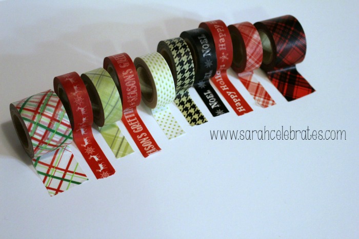 52 Lists 2015 - List 6 - Christmas Tape | Sarah Celebrates