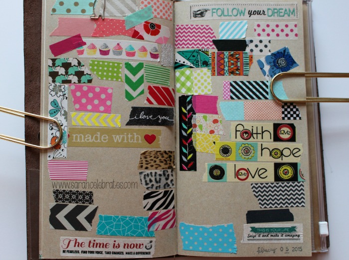52 Lists 2015 - List 6 - Washi Tape Collection in MTN | Sarah Celebrates