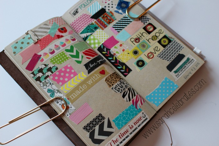 52 Lists 2015 - List 6 - Washi Tape Collection in Midori | Sarah Celebrates
