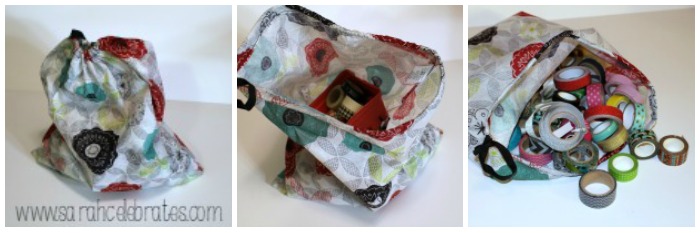 52 Lists 2015 - List 6 - Washi Tape Sack | Sarah Celebrates