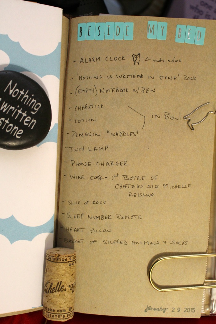 Beside My Bed - List 5 - #52Lists2015 MTN list | Sarah Celebrates