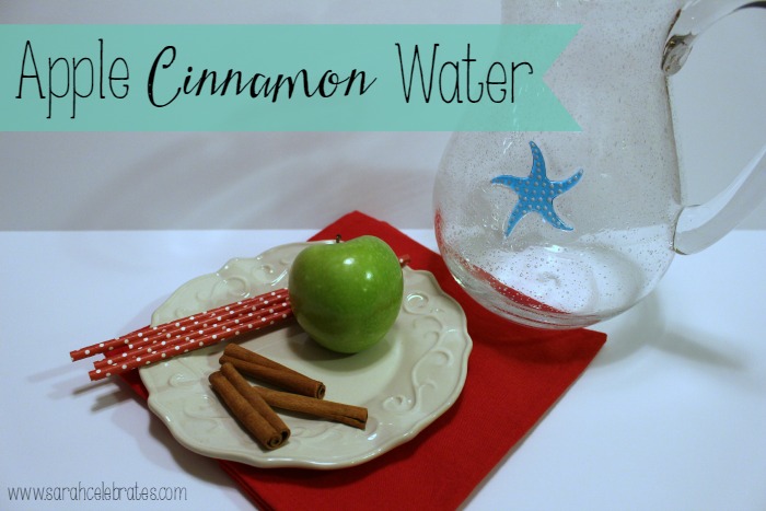 Well With Water - Apple Cinnamon Water | Sarah Celebrates
