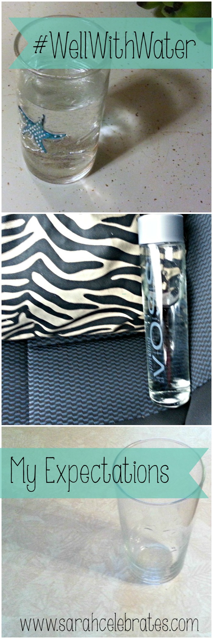 Well With Water - My Expectations | Sarah Celebrates