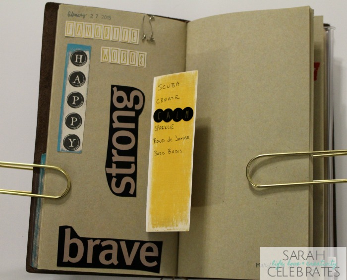 52 Lists 2015 - List 9 - Favorite Words | Sarah Celebrates