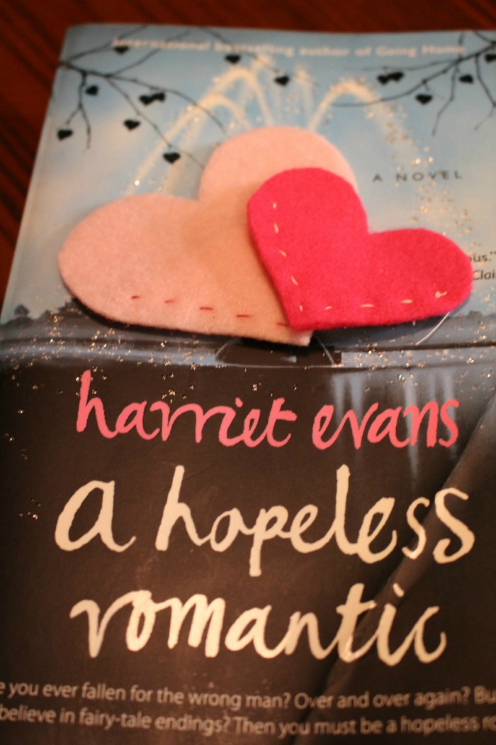 Felt Heart Bookmarks - A good book, page markers and a cup of coffee | Sarah Celebrates
