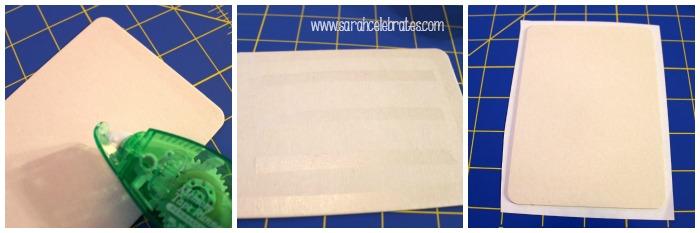 Mini Clipboards by Sarah Celebrates - Adhere paper to board