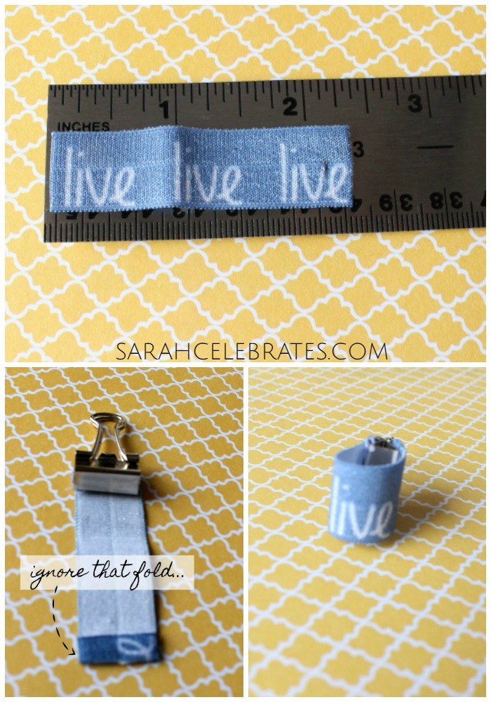 DIY Travelers Notebook Accessories - Pen Loop | Sarah Celebrates