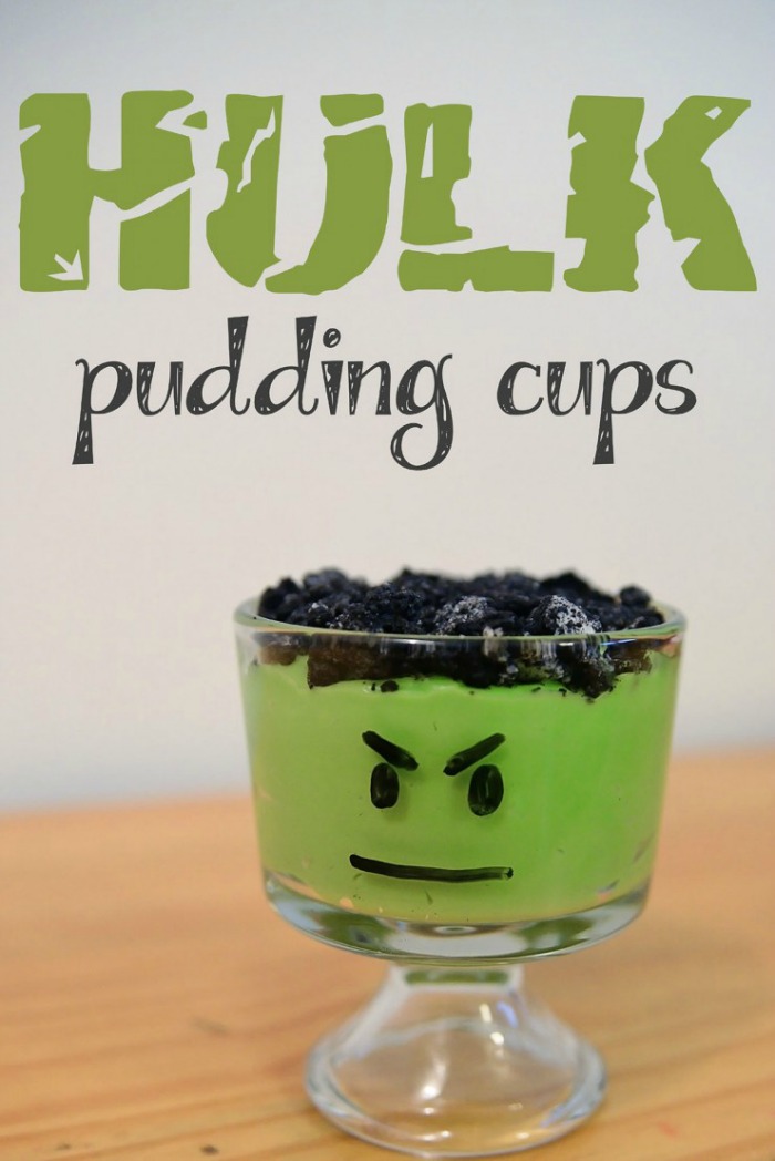 Hulk-Pudding-Cups-Celebrating-Infinity-Superheroes, Sarah Halstead - 2usestuesday feature | Sarah Celebrates