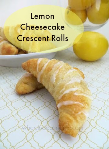 Lemon-Cheesecake-Crescent-Rolls, Wheel n Deal Mama - 2usestuesday feature | Sarah Celebrates