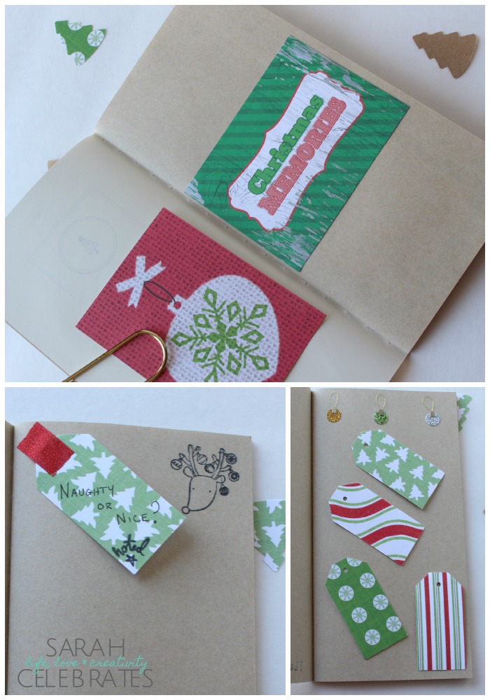 Christmas 2015 Memory Book - Naughty or Nice List | Sarah Celebrates