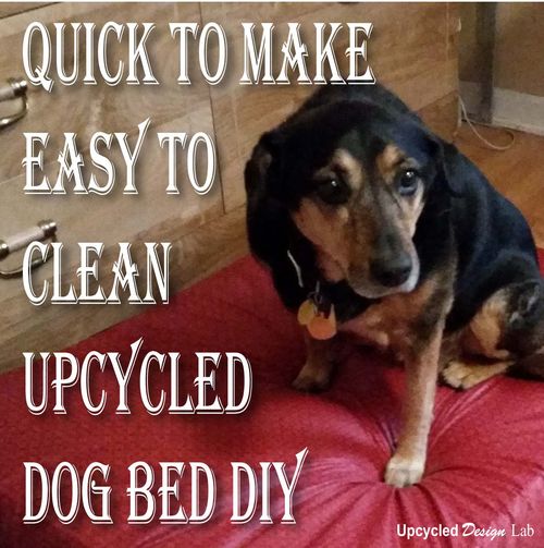Upcycled Dog Bed, Upcycled Design Lab - A #2usestuesday Feature