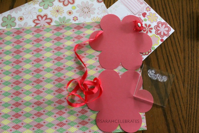 Baby Girl Shower Card - Card Maker Supply Kit, Choose Your Supplies - Sarah Celebrates