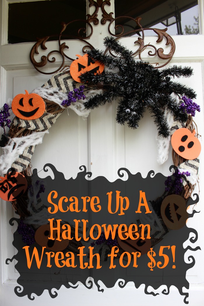 Scare Up a Halloween Wreath for $5!
