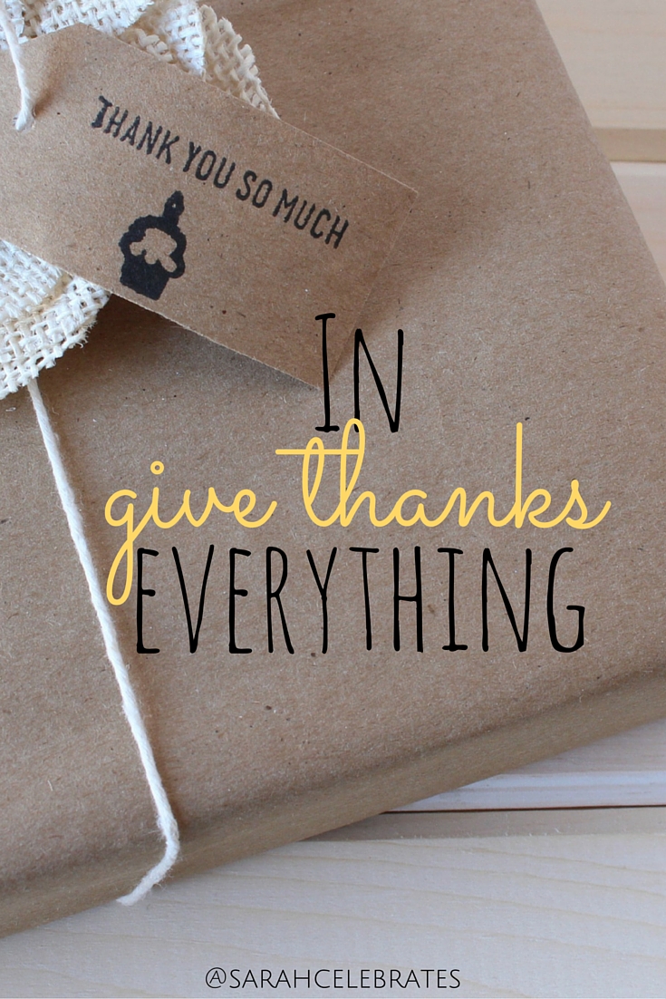 In everything, give thanks #MondayMotivation