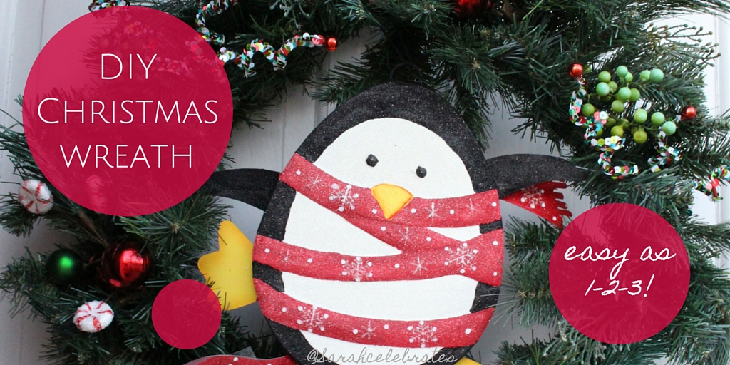 DIY Christmas wreath | Sarah Celebrates