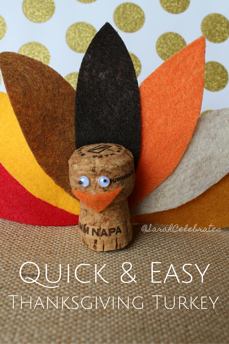 Thanksgiving Turkey - Quick & Easy - Thanksgiving Turkey #30minutecrafts | Sarah Celebrates