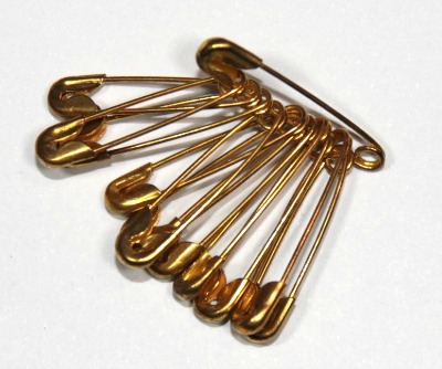 Brass Safety Pins - Pinbellish 21