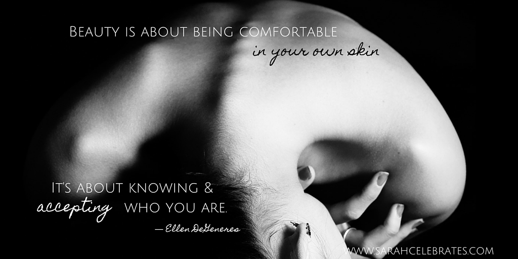Beauty is about being comfortable in your own skin. It's about knowing and accepting who you are. #MondayMotivation