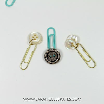 Paperclips Toppers - Buttons