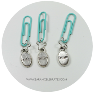 Paperclips Toppers -Charms