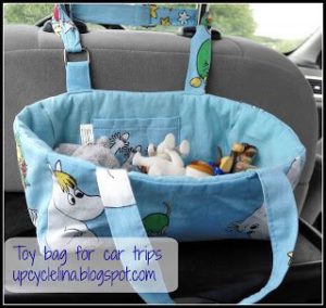 Toy bag for car trip | Faves so far at #Pinbellish 42