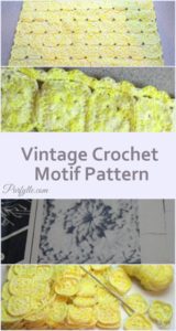 vintage crochet motif pattern| Faves so far at #Pinbellish 42