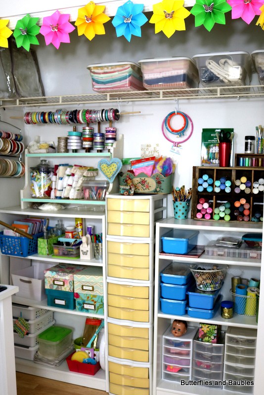 Craft-Room-Closet-Storage | #2usestuesday Most Clicked Feature