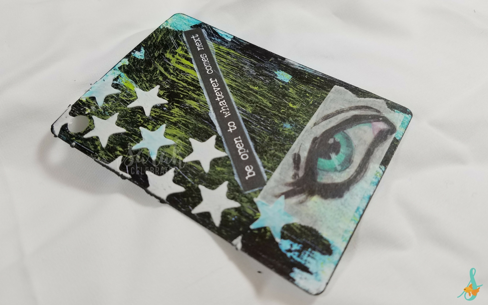 Creating an Inspiration Deck To Keep You Smiling #artisttradingcard #alteredplayingcard