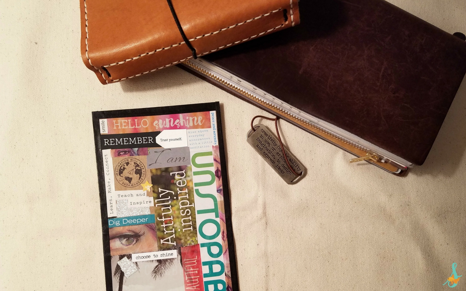 Vision board for my Travelers notebook